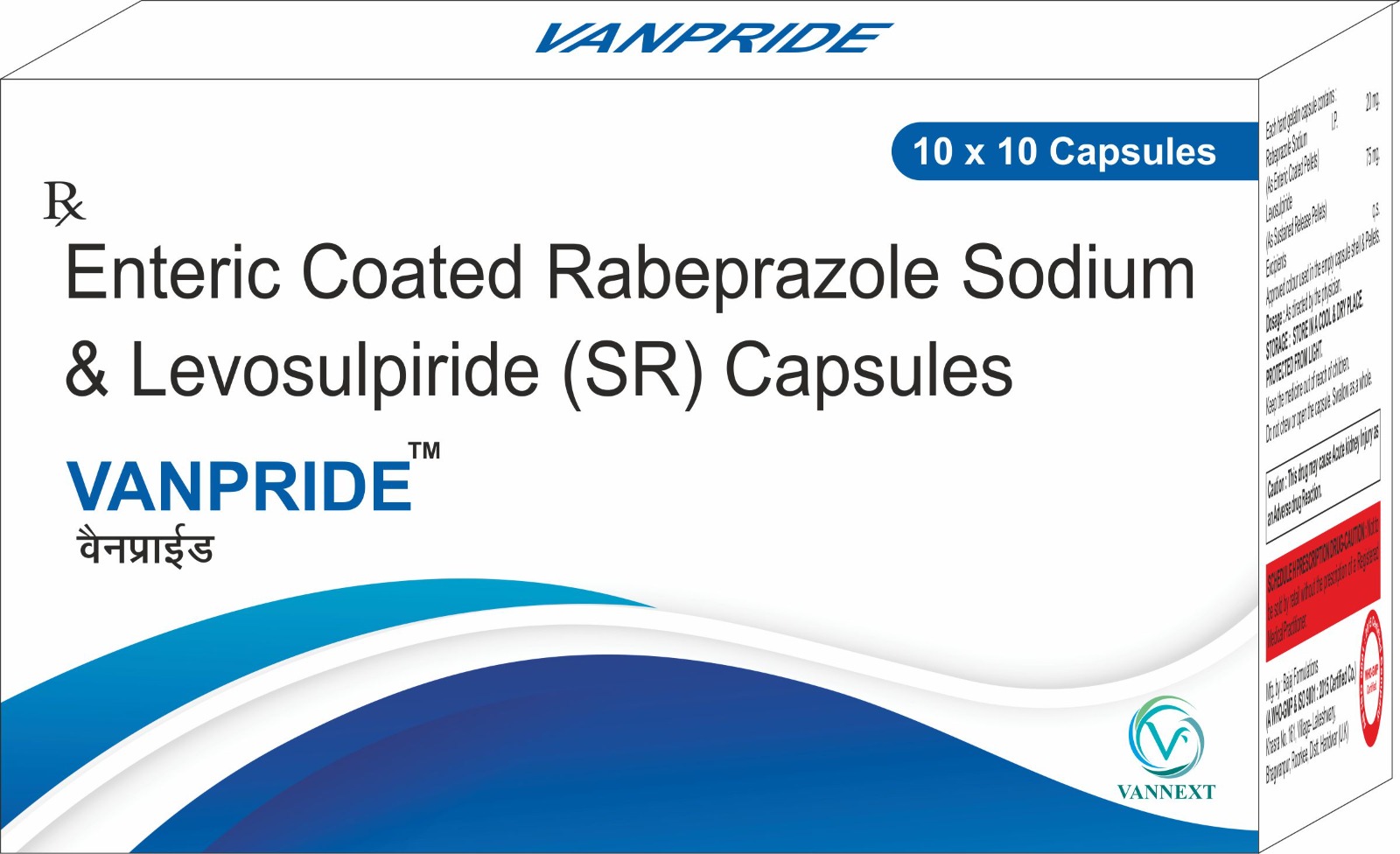 Vanpride Cap - Gastroenterology Medication - Vannext Remedies